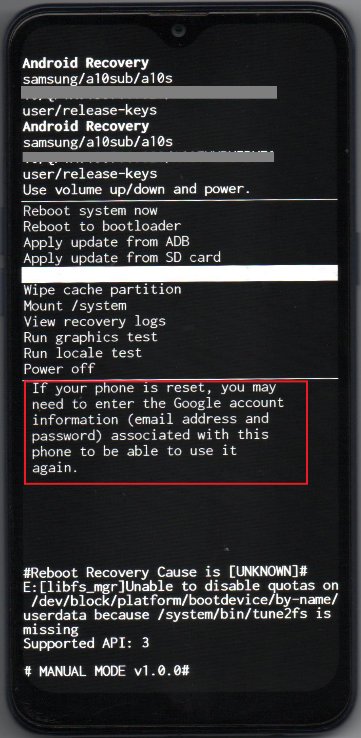 android recovery samsung
